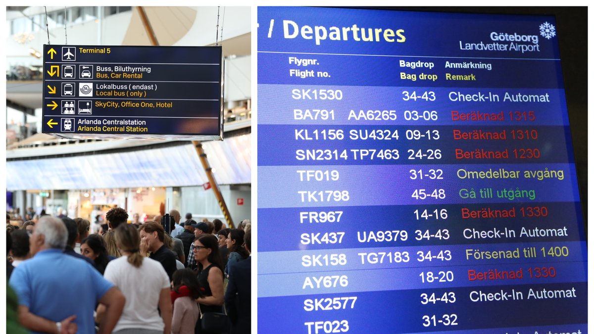 Transportarbetareförbundet har varslat om strejk vid Sveriges flygplatser under flera datum.